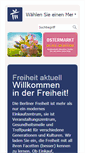 Mobile Screenshot of berliner-freiheit.de